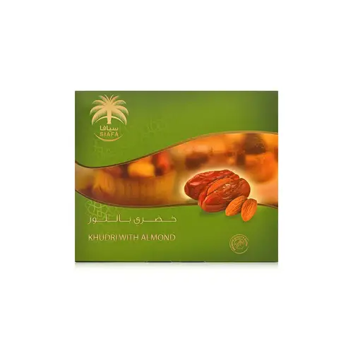 تمر خضري محشو باللوز 300 جرام
