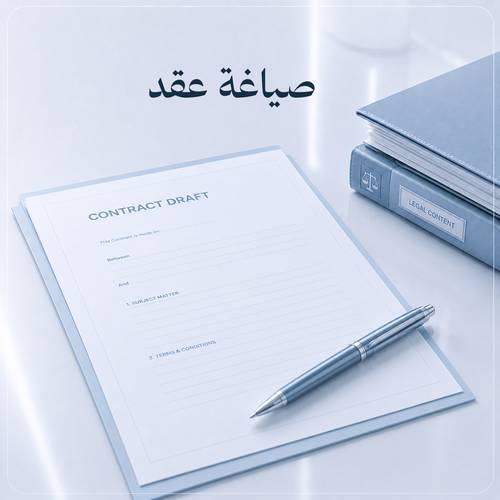 صياغة عقد جديد