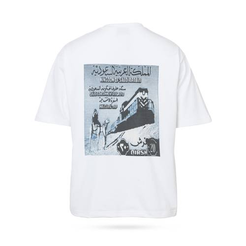 Saudi White T-shirt