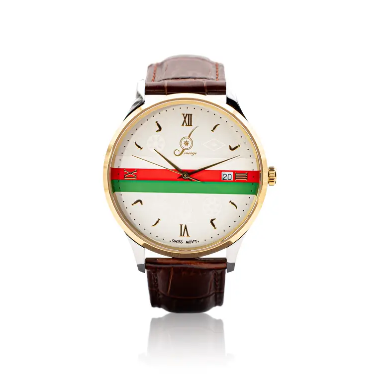 Lineage - Classic Gold - Men's Watch - Coffee