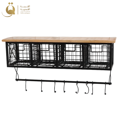 رف جداري 84x25x35 سم - اندستيريل