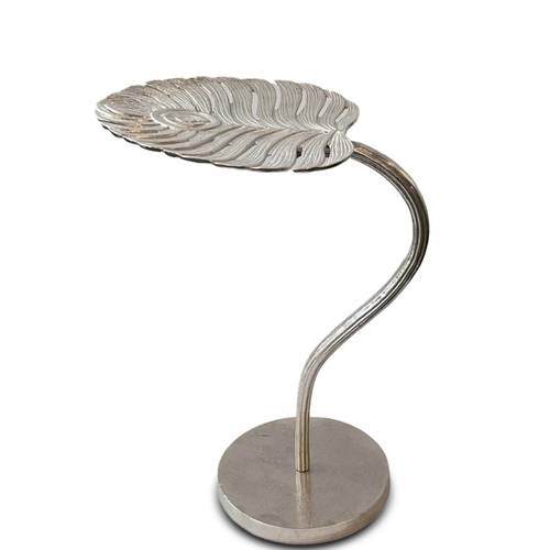 Leaf Side table Jamaica - Silver