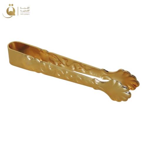 Shell incense tongs - gold