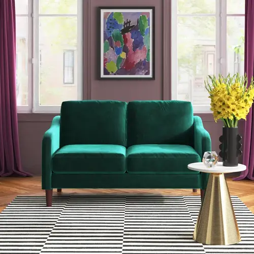 كنب زاوية رويال هوم 85×180×85 سم - اخضر