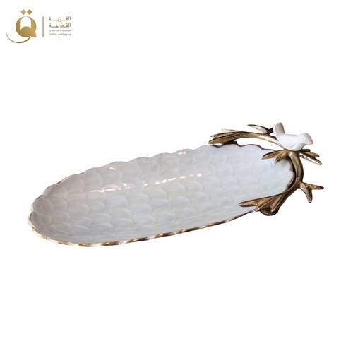 صحن تشوكليت كلاسي مورنينغ - أبيض