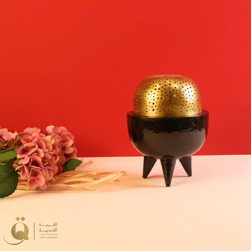 مبخرة كلاسي أسود - وسط
