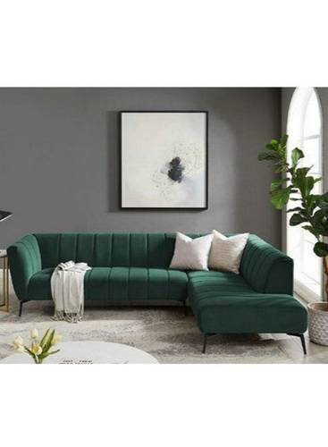 كنب زاوية حرف L رويال هوم 250×80×180×70 سم - اخضر