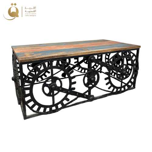 Chain Industrial Coffee Table - Multi Color