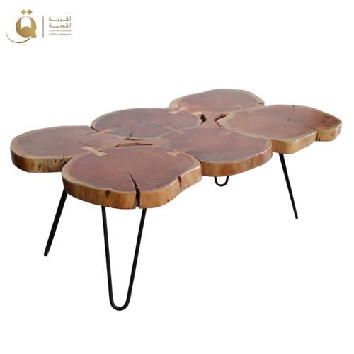Natural Coffee Table - industrial