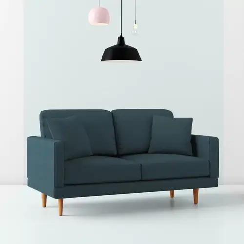 كنب زاوية رويال هوم 85×180×85 سم - اخضر داكن