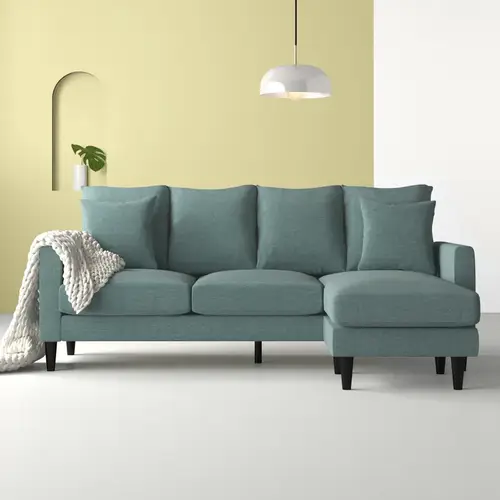 كنب زاوية حرف L رويال هوم 180×260×85 سم - اخضر