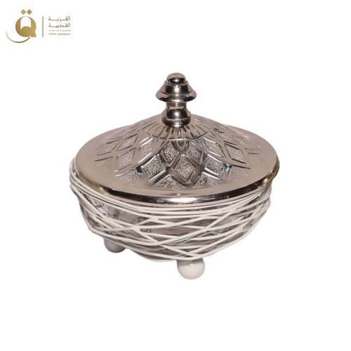 تمرية بغطاء نيست صغير - رمادي