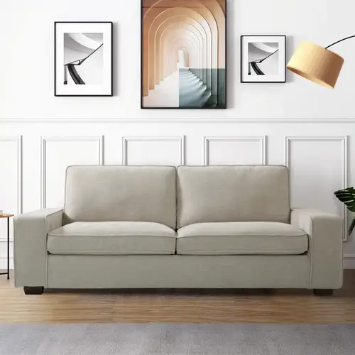 كنب زاوية رويال هوم 85×220×85 سم - بيج
