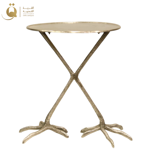 Side table Claw Double - Silver