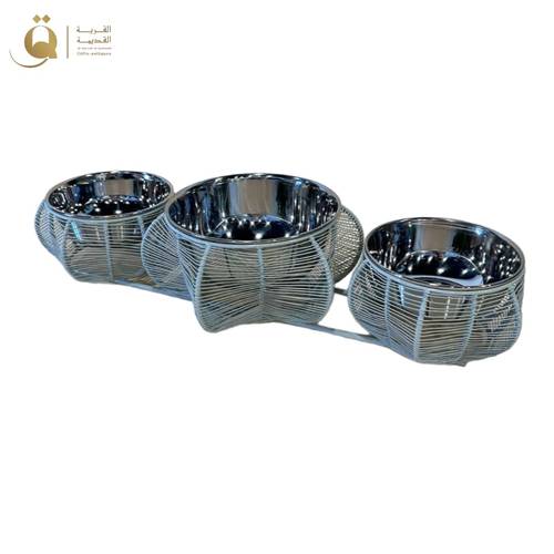 طقم تقديم فلور - رمادي