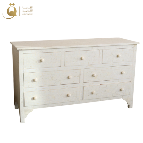  Royal Flower Console 150x50x87 cm - White