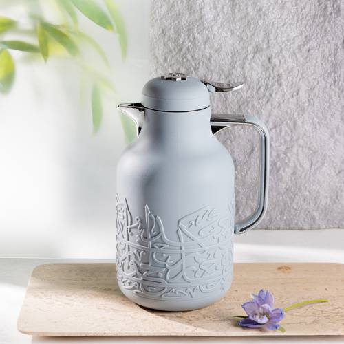 One Vacuum Flask For Tea And Coffee From Jiwar - Blue + Silver
