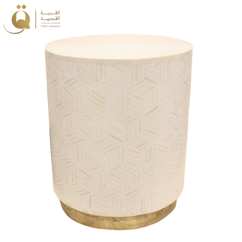 Side table Lines Royal - White