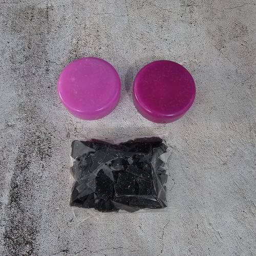 Phosphorescent Violet color for candles