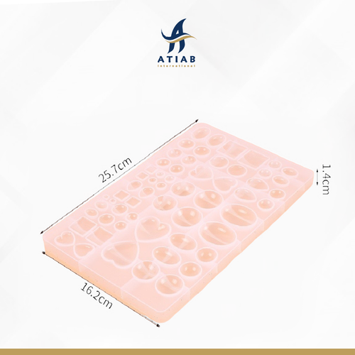 قالب سليكون الأشكال المنتظمة 25.7*16.2*1.4