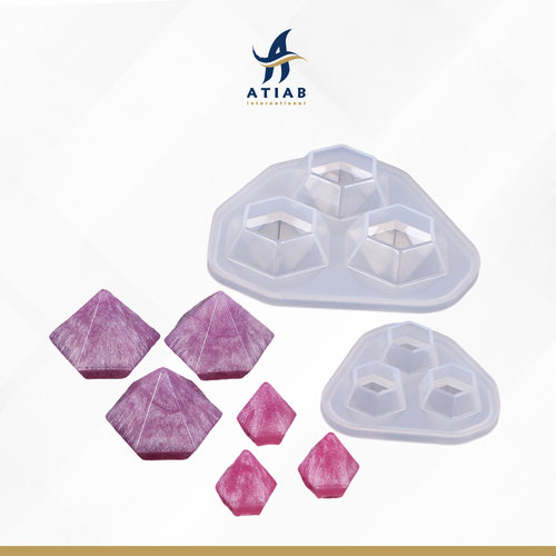 Silicone mold for resin