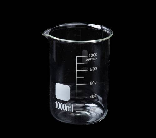 كأس زجاجي حجم 1000مل - GLASS BEAKER 1000ml