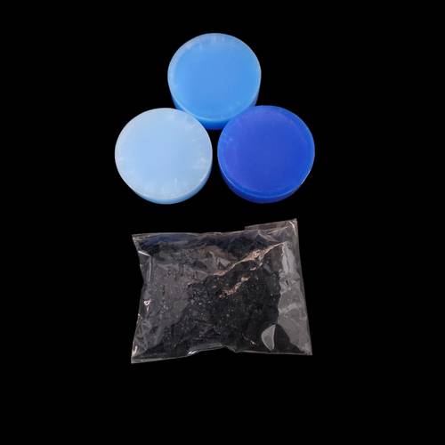 Blue color for candles