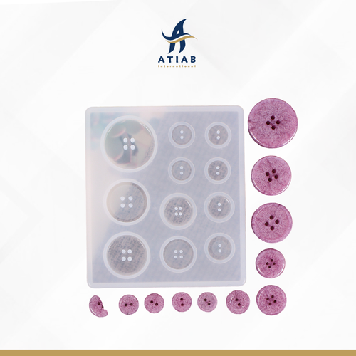 Silicone mold for resin