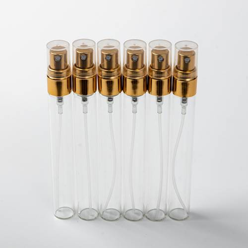 10ml tester bottle golden pump