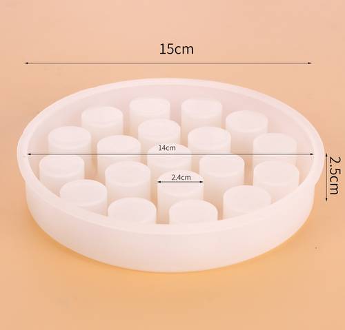 Silicone mold for resin