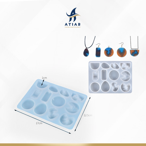 Silicone mold for resin