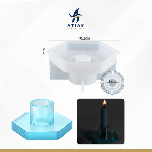 Silicone mold for resin