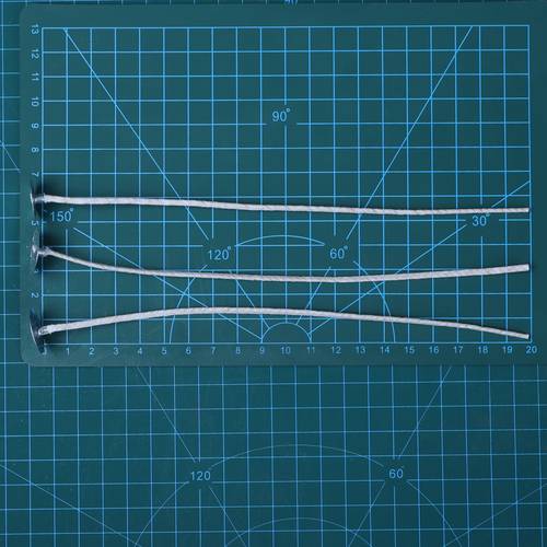 فتيل قطن مجدول متشابك مجمع 50 طول 20سم