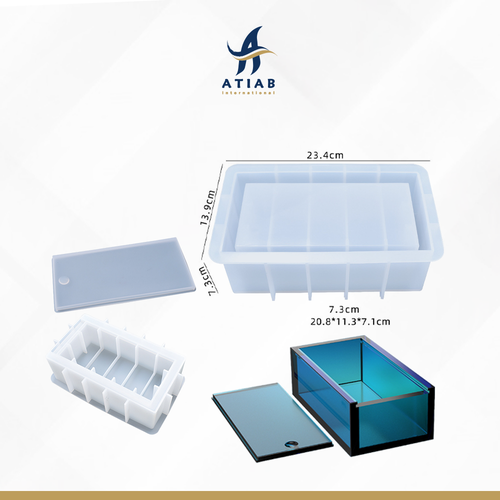 Silicone mold for resin
