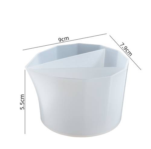 Silicone mold for resin
