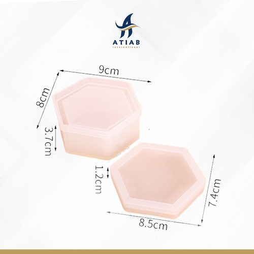 Silicone mold for resin