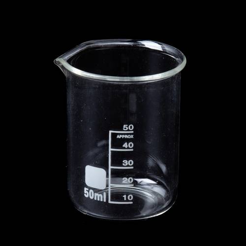 كأس زجاجي حجم 50 مل- GLASS BEAKER 50ml