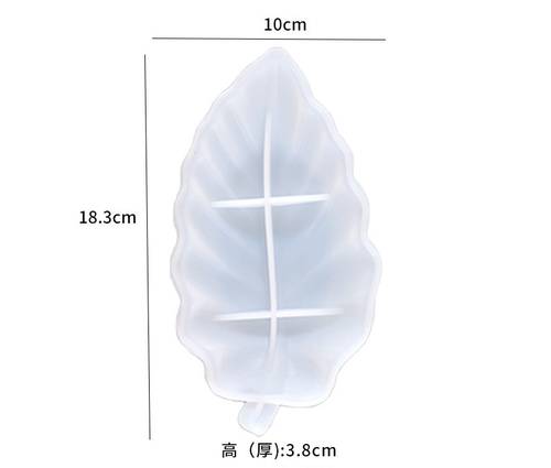 قالب سليكون ورقة نمط #4 18.5x10cm