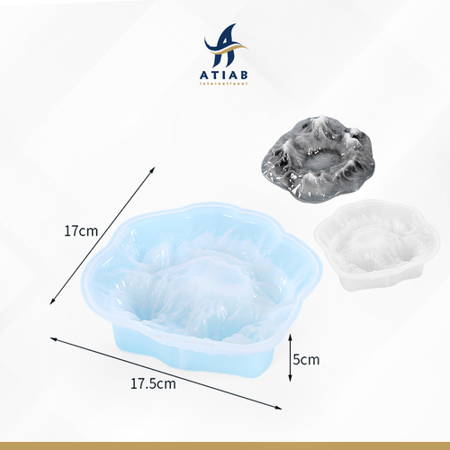 Ashtray Volcano Big  قالب سليكون