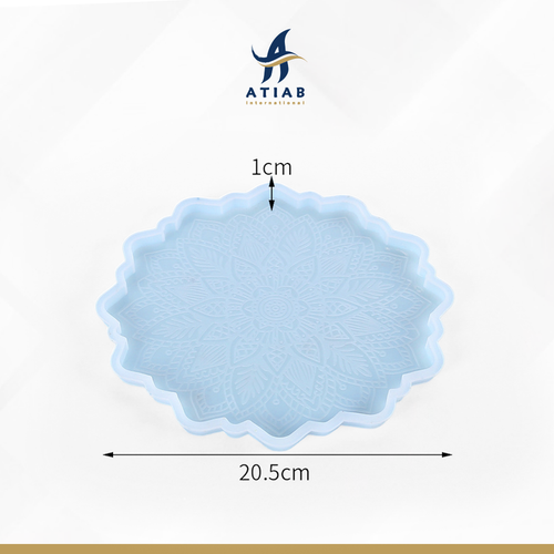 Silicone mold for resin