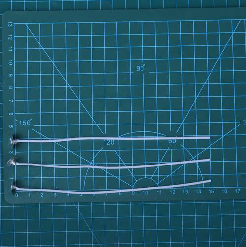 Collected braided cotton wick. thickness 18 length 15cm