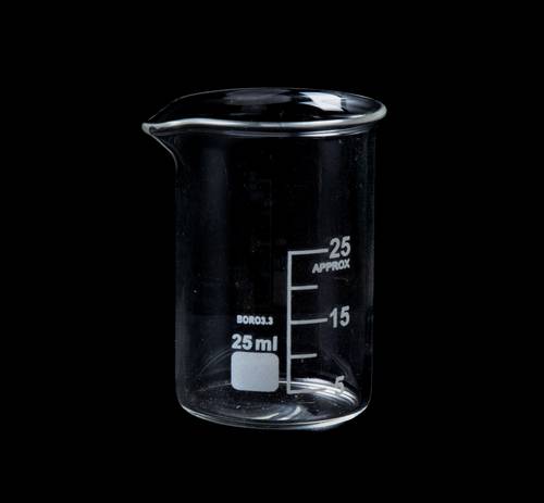GLASS BEAKER 25ML