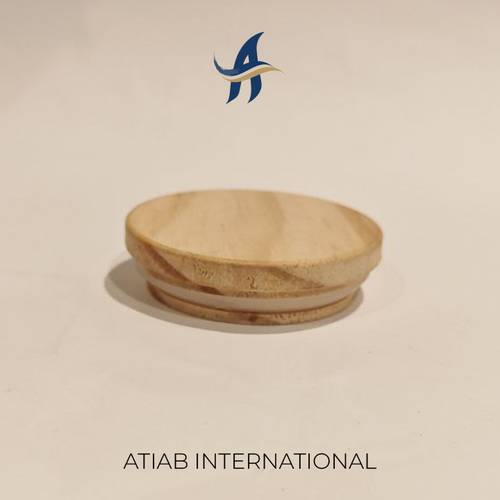 غطاء كوب خشبي 6.2سم