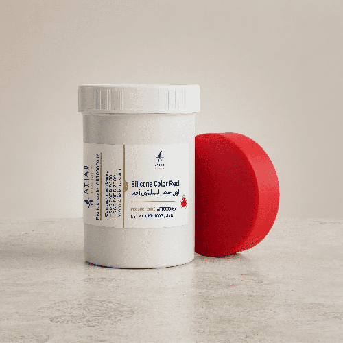 لون خاص للسليكون أحمر- silicone color red