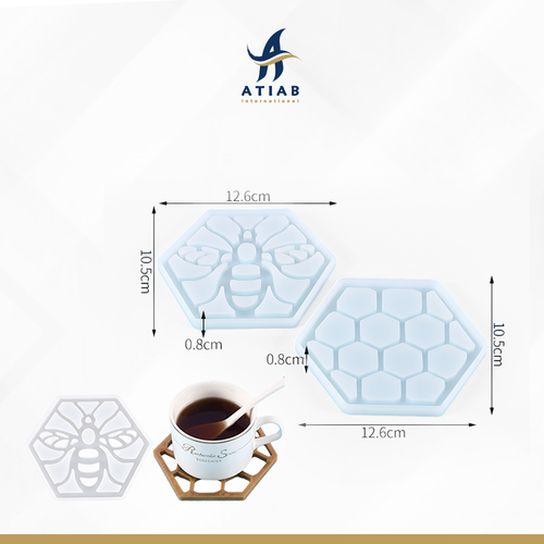 Silicone mold for resin