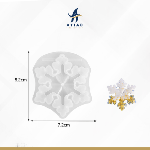 Silicone mold for resin