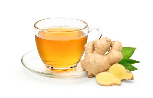 الشاي الأخضر والزنجبيل -green tea &ginger