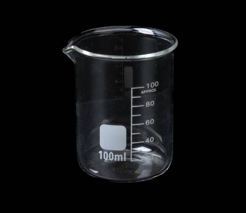 كأس زجاجي حجم 100 مل- GLASS BEAKER 100ml