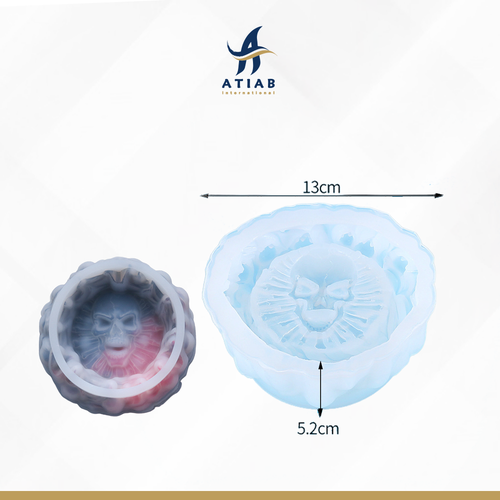 Silicone mold for resin