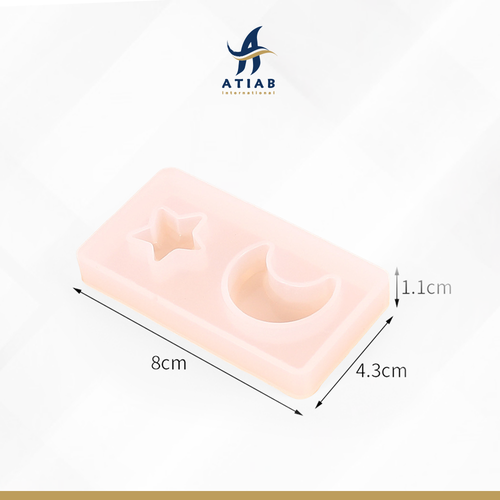 Silicone mold for resin